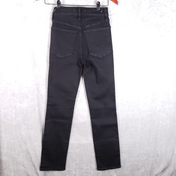 Madewell NWT Stovepipe Jeans Black Women's W23 NM217 - Picture 10 of 12
